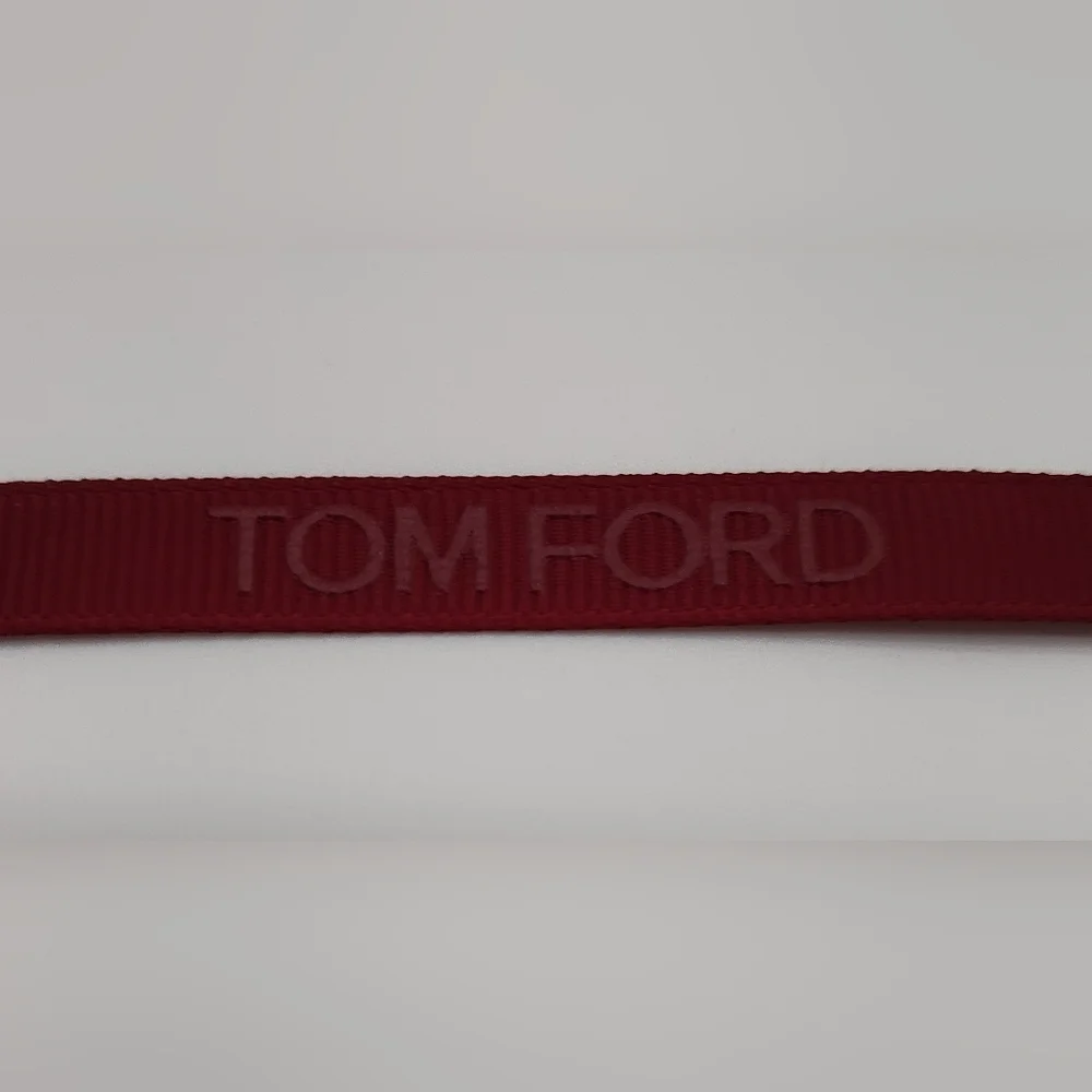 TOM FORD Jasmin Rouge Three Yard Ribbon 7/8” Grosgrain FY25 Lunar New Year RARE